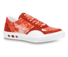 Buy the LV Ollie Sneaker Orange for Men's - On Sale Now!