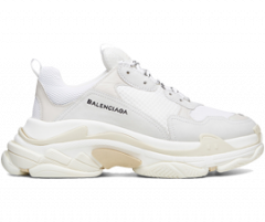 Women's Balenciaga Triple S Trainers - White - Shop Discounts Now!