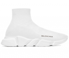 Men's BALENCIAGA SPEED RUNNER MID WHITE - Shop Now and Get Discount!