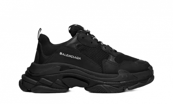 Stylish Women's Balenciaga Triple S - Trainers Black, Get Now