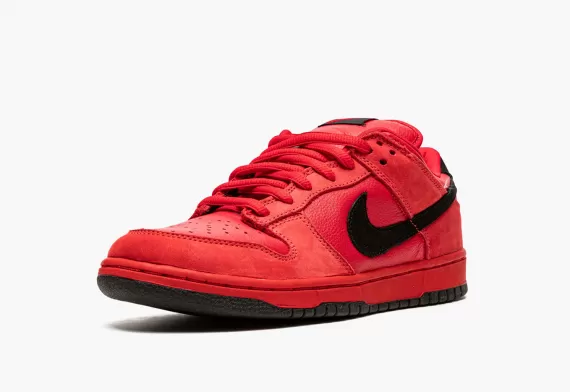 Get Men's Nike Dunk Low Pro SB - True Red Shoes at Online Shop