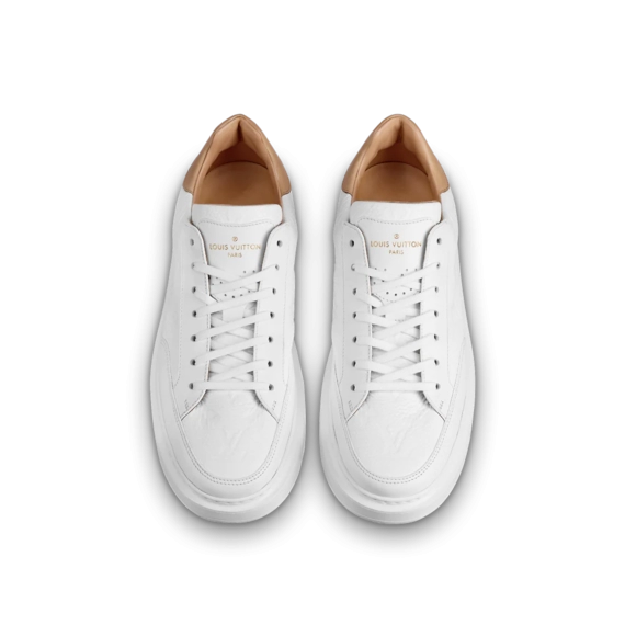 Save Now on Men's Louis Vuitton Beverly Hills Sneaker White!