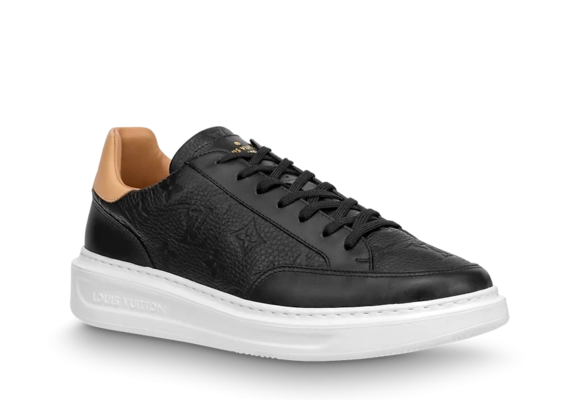 Louis Vuitton Beverly Hills Sneaker Black - Men's - Get Discount!