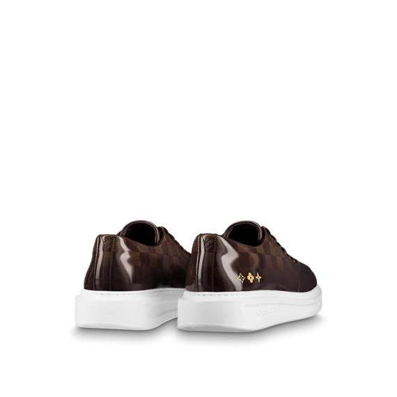 Upgrade your Look with Louis Vuitton Beverly Hills Sneaker in Dark Brown