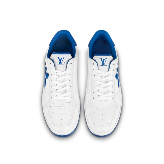Latest Fashion: Men's Louis Vuitton Rivoli Sneaker Blue - Buy Now at Discount!