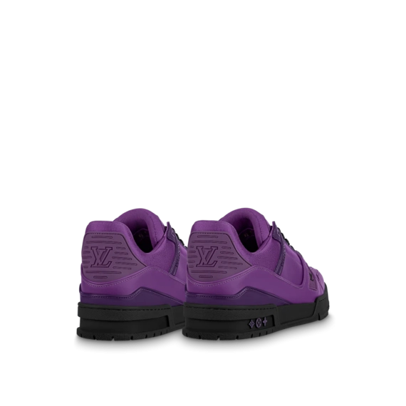 Grab a Stylish Louis Vuitton Trainer - Men's Purple!