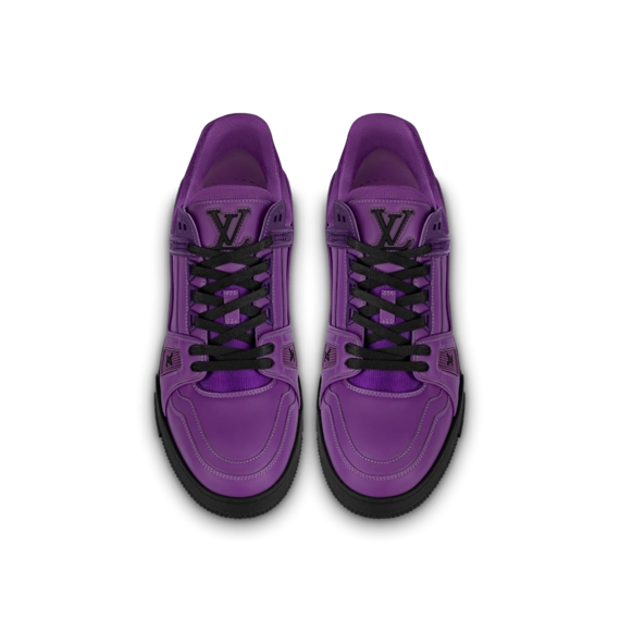 Sale on Men's Louis Vuitton Sneakers - Purple!