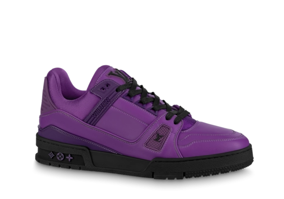 Louis Vuitton Trainer Sneaker Purple - Men's Sale Get!