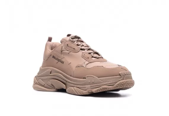 Buy Balenciaga Triple S - Dark-Beige Sneakers for Men's at Discounted Price