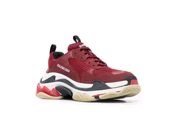 Save on Balenciaga Triple S Mens Shoes in Apple Red/Multicolour