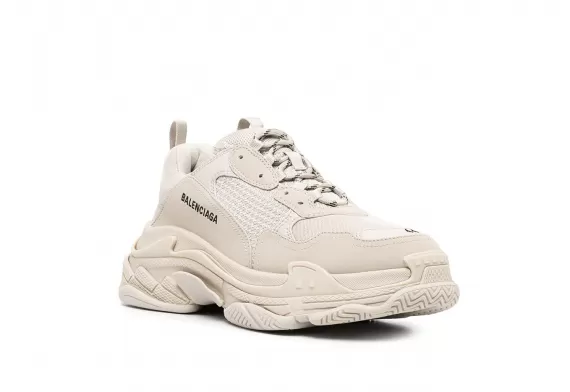 Save Big on Balenciaga Triple S - Beige Men's Sneakers!