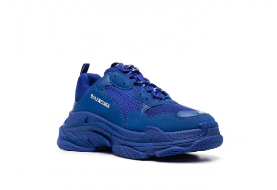 Men's Balenciaga Triple S - Royal Blue On Sale