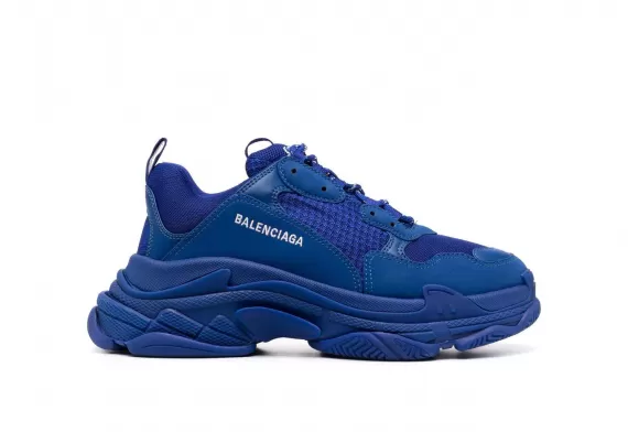 Men's Balenciaga Triple S - Royal Blue Sale Shop