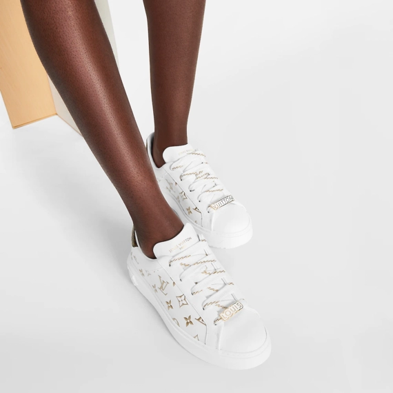 Women's Louis Vuitton Time Out Sneaker - Discount Available!