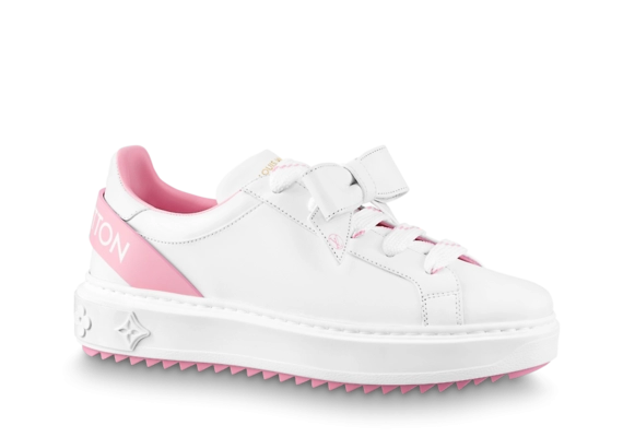 Get the Louis Vuitton Time Louis Vuitton Out Sneaker for Women's