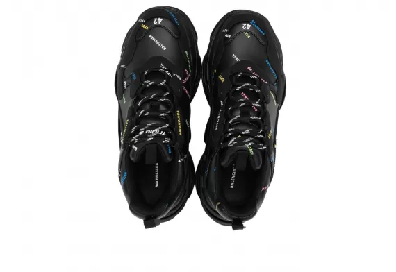 Buy Women's Balenciaga Triple S - Black / Multicolour at Discounted Prices