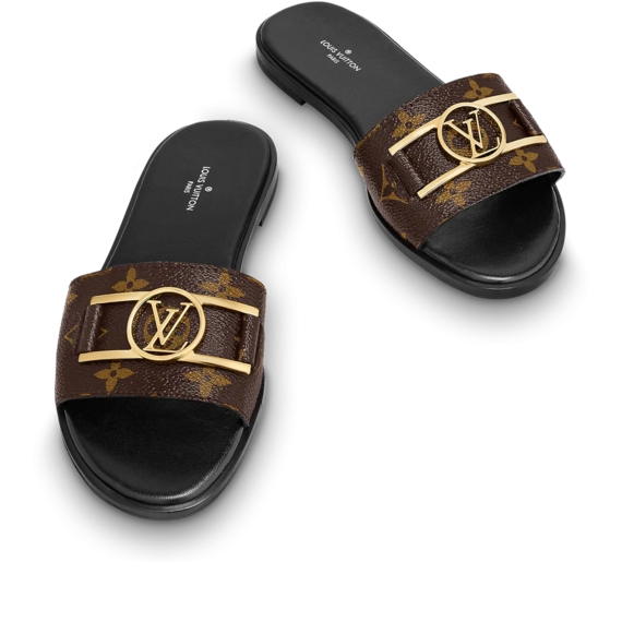 Women's Shoes - Louis Vuitton Lock it Flat Mule