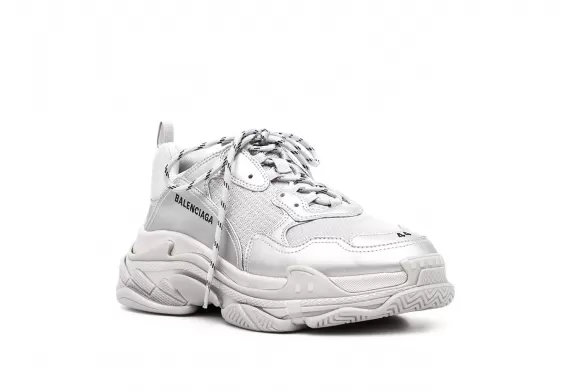 Women's Balenciaga Triple S - Silver-Tone: Buy Now and Enjoy Discounts