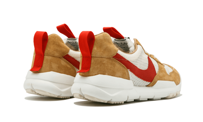 Shop Stylish Men's Tom Sachs x Nike Mars Yard 2.0 NATURAL/SPORT RED-MAPLE AA2261 100 Now!