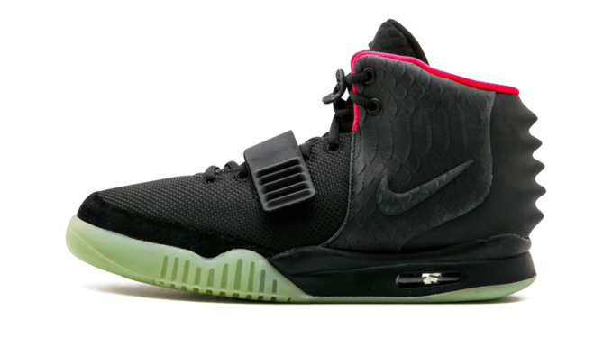 Shop Women's Nike Air Yeezy 2 NRG BLACK/BLACK-SOLAR RED Now