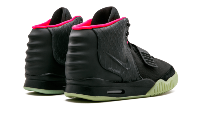 Get Women's Nike Air Yeezy 2 NRG BLACK/BLACK-SOLAR RED Today