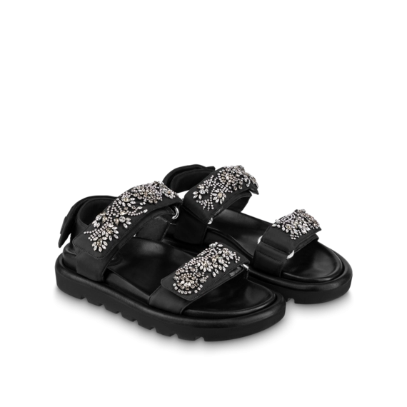 Upgrade Your Look with the Louis Vuitton Pool Pillow Flat Comfort Sandal!