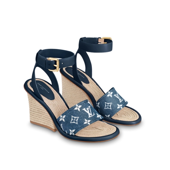 Elevate Your Look with Louis Vuitton Maia Wedge Sandal