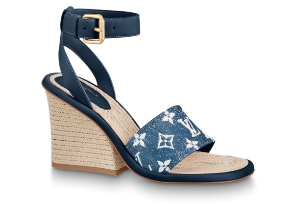 Shop Louis Vuitton Maia Wedge Sandal for Women