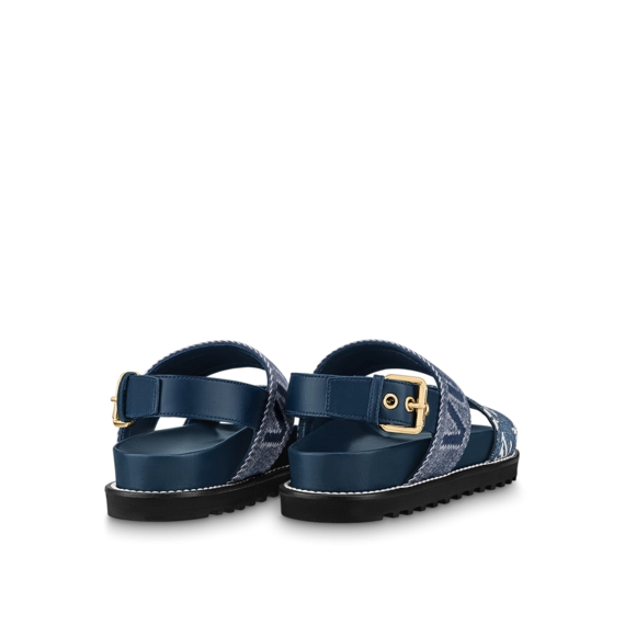 Women's Designer Footwear - Louis Vuitton Paseo Flat Comfort Sandal