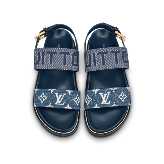 Women's Footwear - Louis Vuitton Paseo Flat Comfort Sandal
