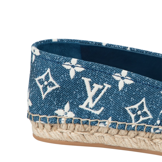 Women's Luxury Espadrille - Louis Vuitton Starboard Flat - Get it Now at Discount!