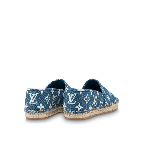 Women's Designer Shoes - Louis Vuitton Starboard Flat Espadrille - Get it Now!