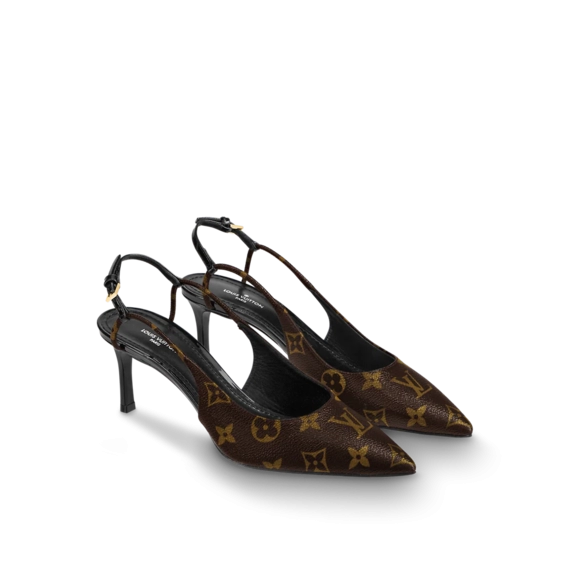 Luxury Women's Shoes - Louis Vuitton Cherie Slingback Pump!