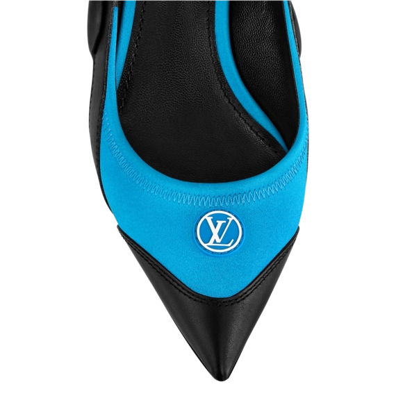 Look Stylish with the Louis Vuitton Archlight Slingback Pump Blue