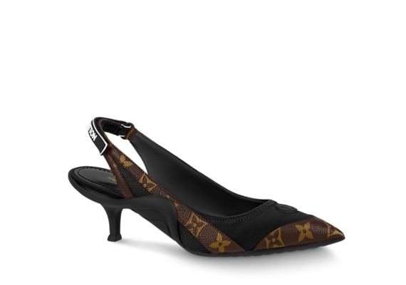 Women's Louis Vuitton Archlight Slingback Pump in Black - Get a Discount!