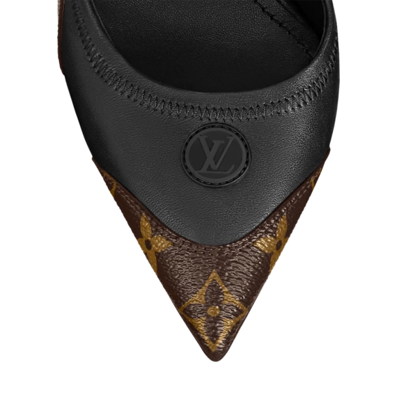 Women's Designer Shoes - Shop Discount on Louis Vuitton Archlight Slingback Pump, Black!