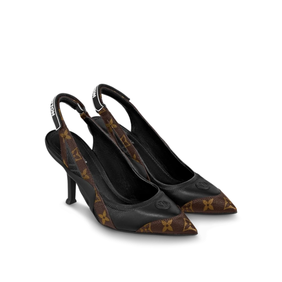 Save on Women's Louis Vuitton Archlight Slingback Pump, Black!