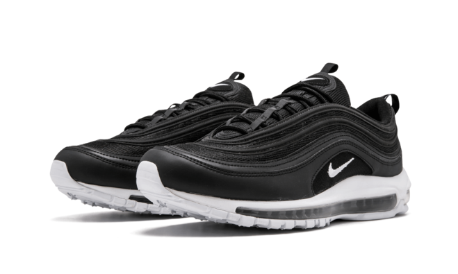 Look Stylish with Nike Air Max 97 OG QS BLACK/WHITE 921826 001 for Women's!