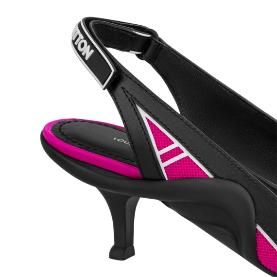 Women's Fashion - Louis Vuitton Archlight Slingback Pump Fuchsia on Sale