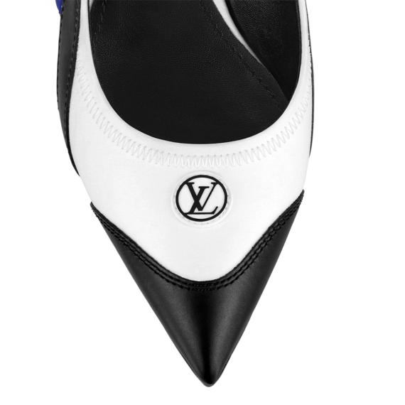 Louis Vuitton Archlight Slingback Pump White/Blue for Women's - Buy Now!