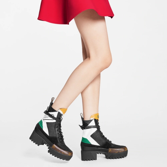 Women's Luxury Shoes - Louis Vuitton Laureate Platform Desert Boot on Sale!