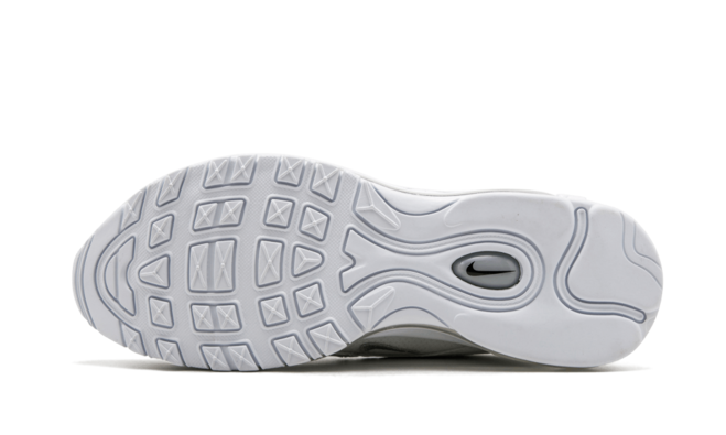 Shop the Nike Air Max 97 Triple White Wolf Grey Online - Women's Sale
