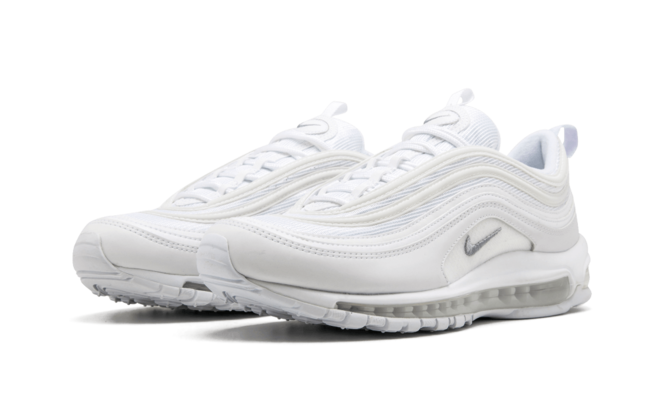 Men's Nike Air Max 97 Triple White Wolf Grey - Shop Now