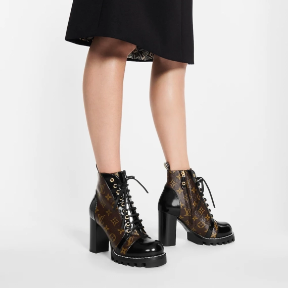 Shop Women's Designer Footwear - Louis Vuitton Star Trail Ankle Boot