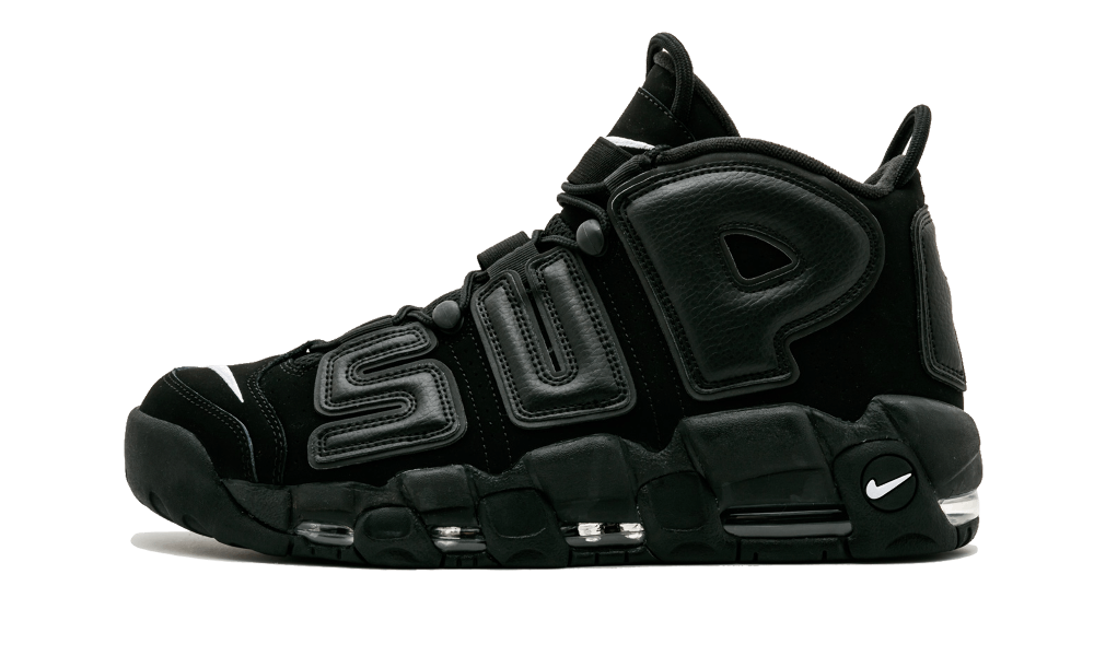 real cheap Nike UPTEMPO    Supreme Black  for sale