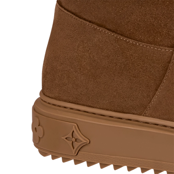 Buy Women's Louis Vuitton Snowdrop Flat Ankle Boot Cognac Brown