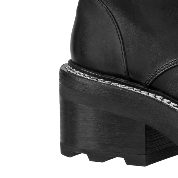 Stylish Lv Beaubourg Ankle Boot Black for Women - Shop Now!