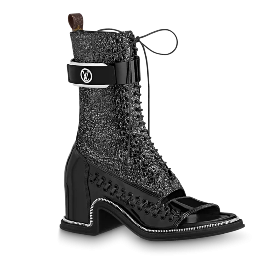 Women's Half Boot Black by Louis Vuitton Moonlight - Get Now!