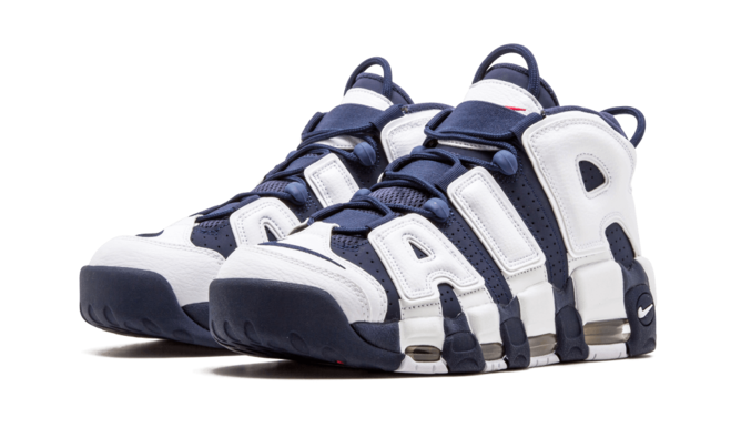 Grab a Bargain on Women's Nike Air More Uptempo (GS) - Olympic!