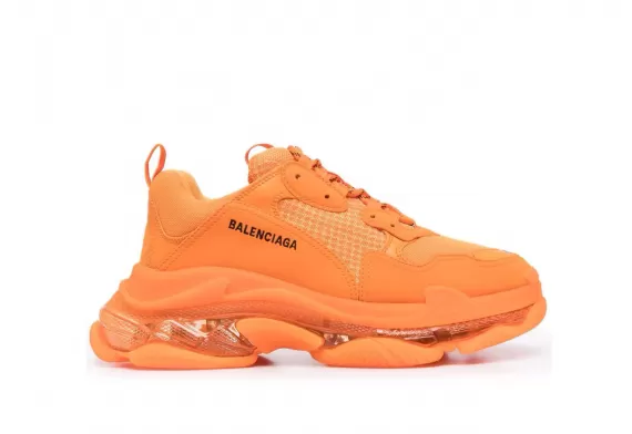 Shop Women's Balenciaga Triple S - Orange Now!